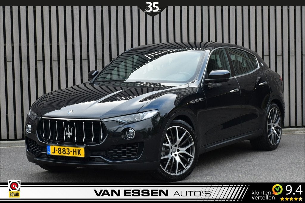 Maserati Levante 3.0 V6 D AWD Luchtvering Leder Memory Cruis, Gebruikt, Euro 6, Bedrijf, Diesel