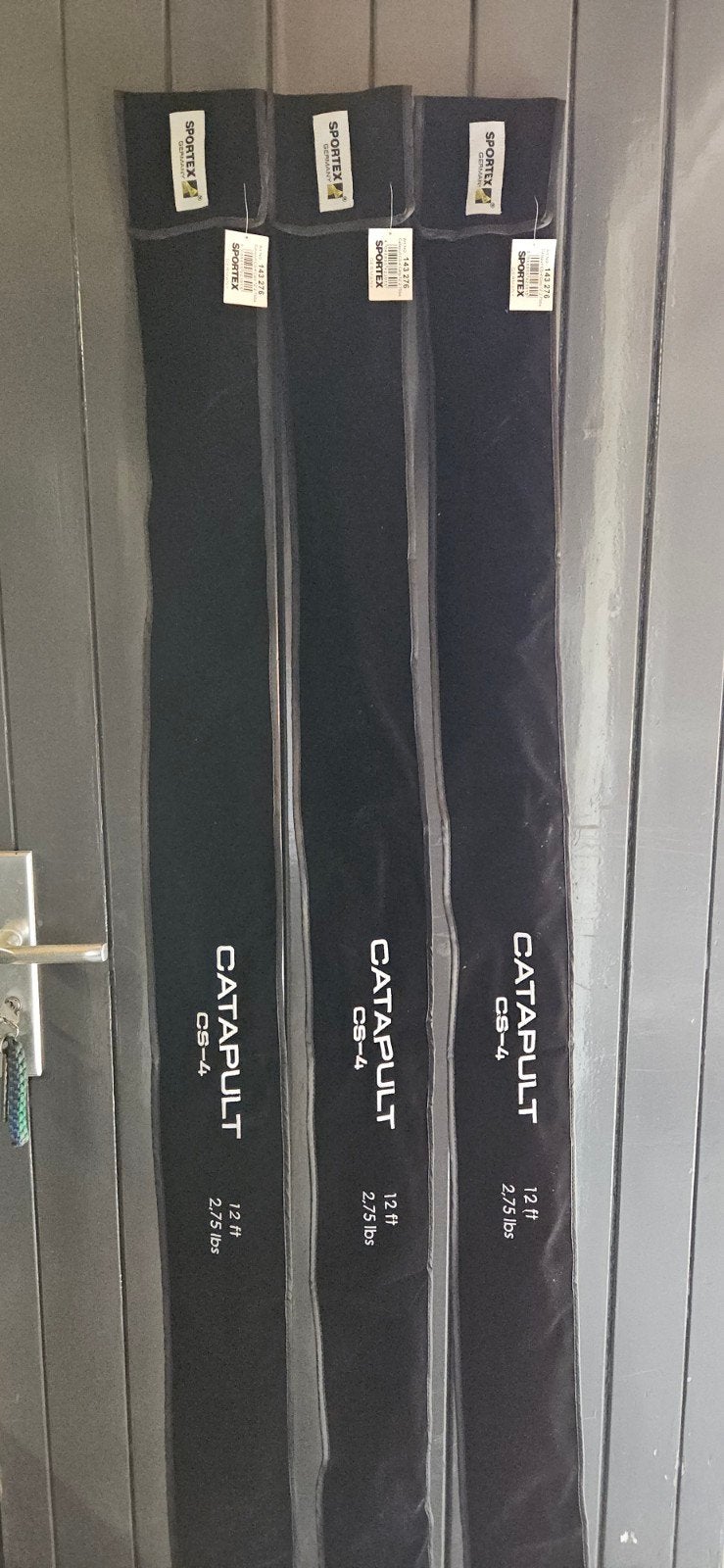 3x sportex catapult cs-4 12ft 2.75 lbs nieuwstaat!, Ophalen, Nieuw, Werphengel