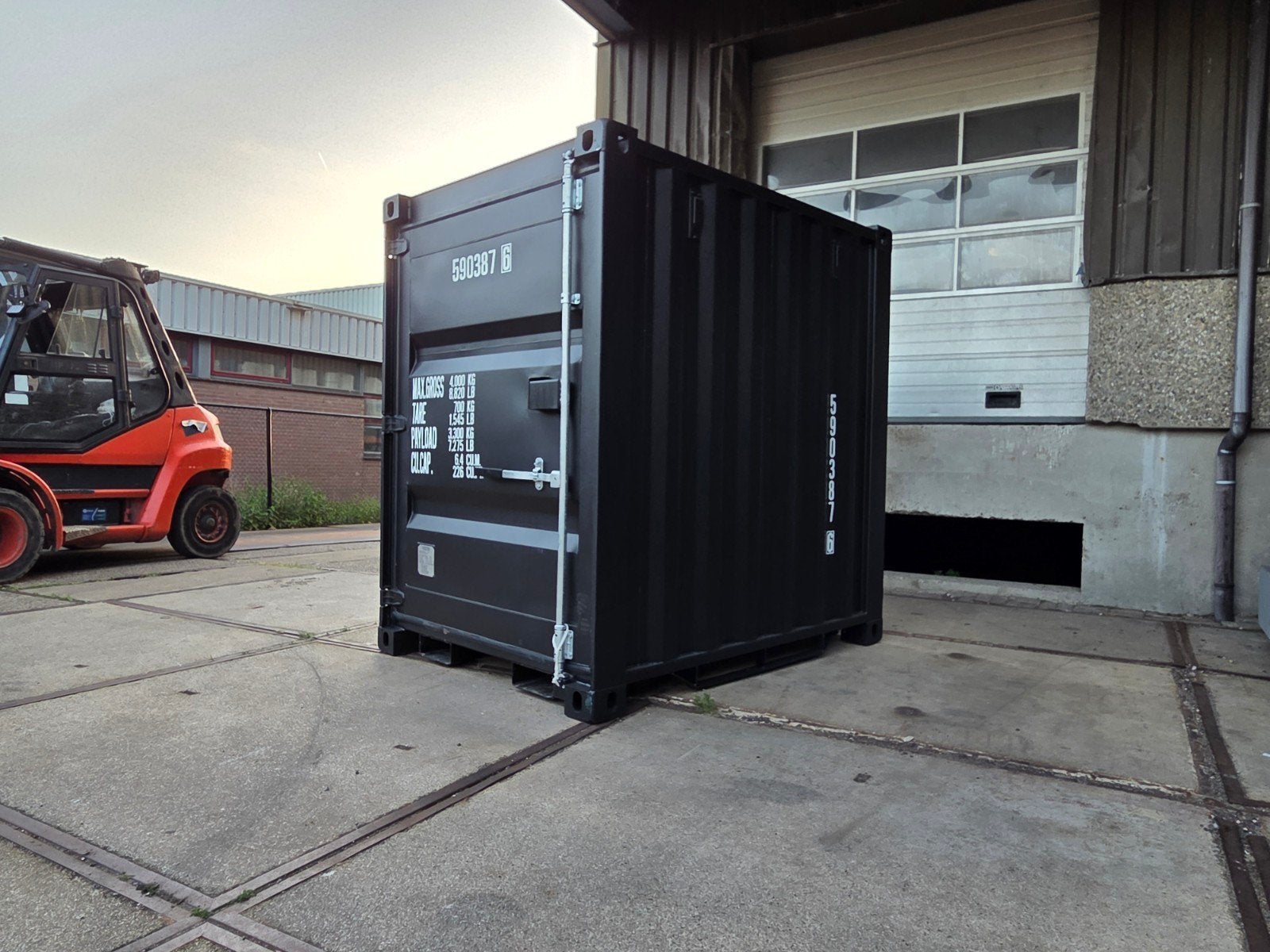 5ft containers opslagcontainer wit zwart groen antraciet, Ophalen of Verzenden
