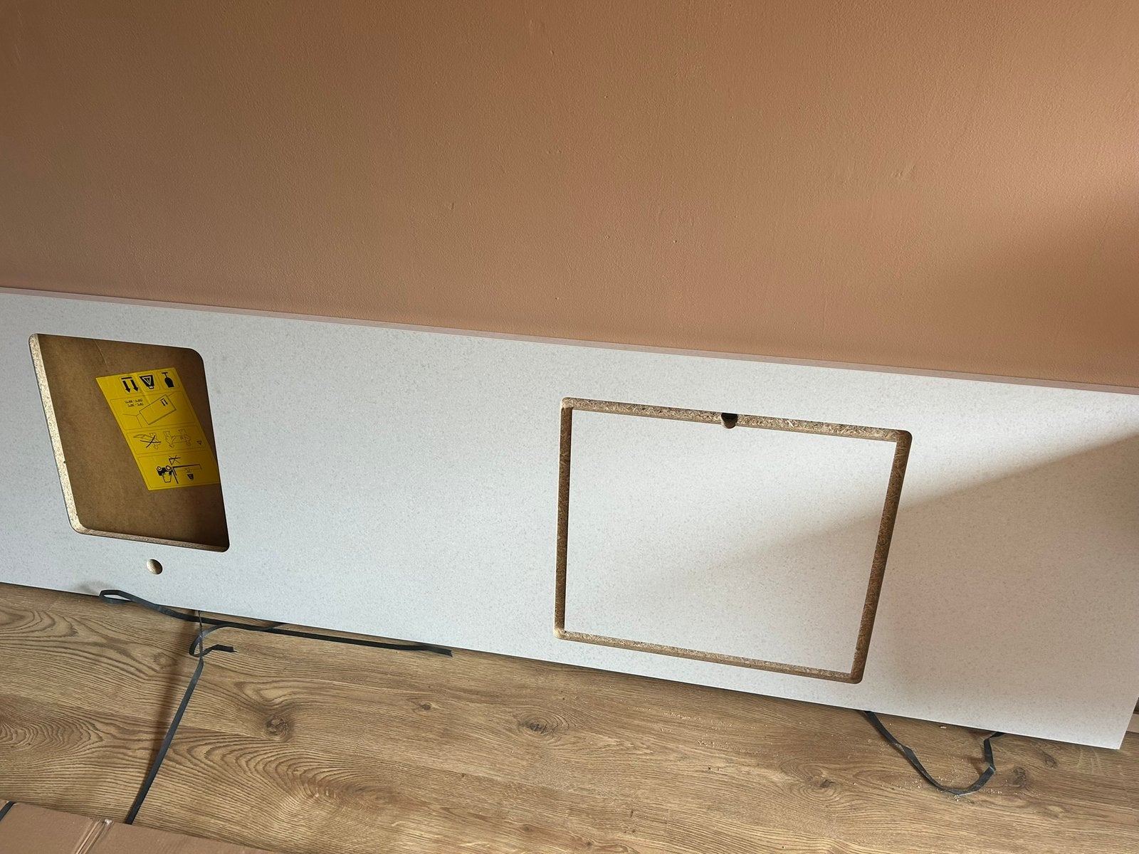 IKEA SALJAN keukenblad, Huis en Inrichting, Ophalen, Wit, Nieuw, Enkelwandige keuken