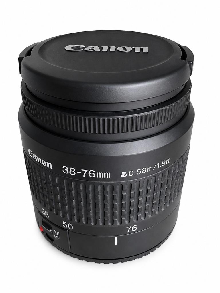 Canon 38-76mm lens, Ophalen of Verzenden, Gebruikt, Telelens