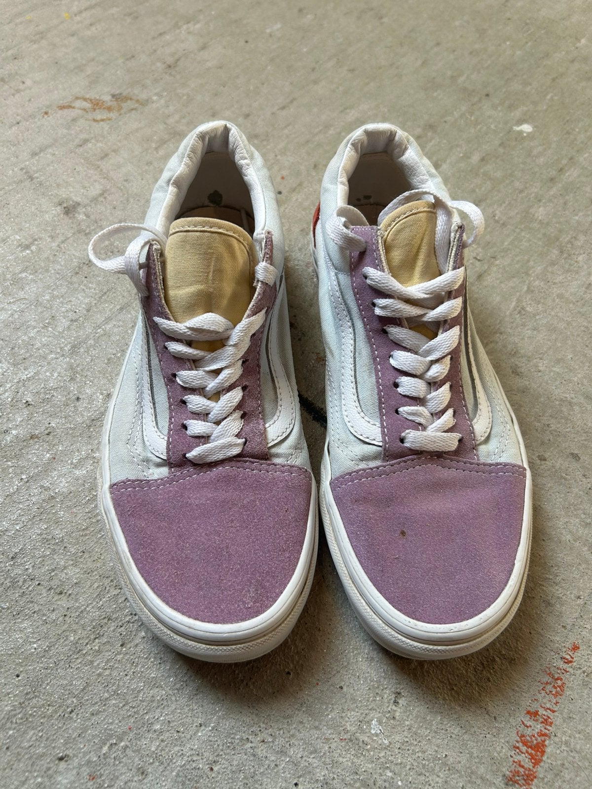 Vans colorblock, Kleding | Dames, Ophalen of Verzenden, Zo goed als nieuw, Overige kleuren, Sneakers of Gympen