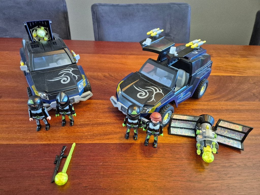 Playmobil Spionnenjeep (4878) met Satelliet (prijs per stuk), Ophalen of Verzenden, Zo goed als nieuw