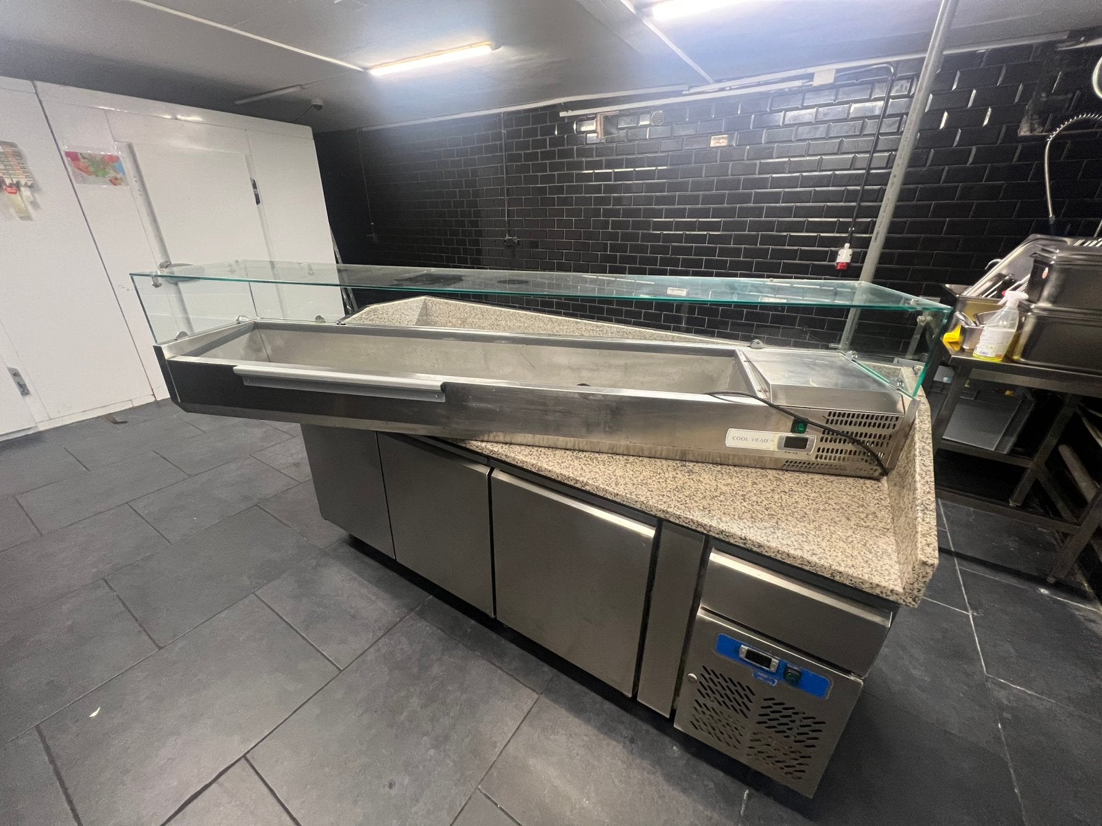 Koelvitrine, Minder dan 75 liter, Ophalen, Zonder vriesvak