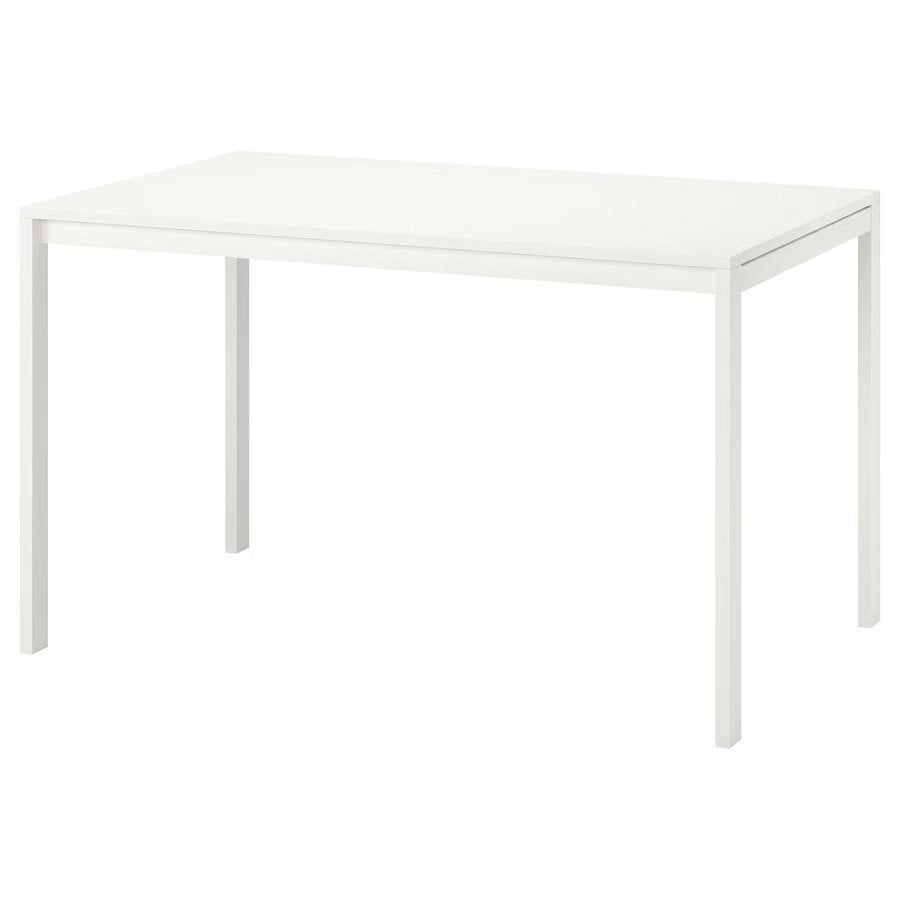 Ikea MELLTORP 120x75 cm eettafel, Ophalen, Gebruikt, 100 tot 150 cm, 50 tot 100 cm