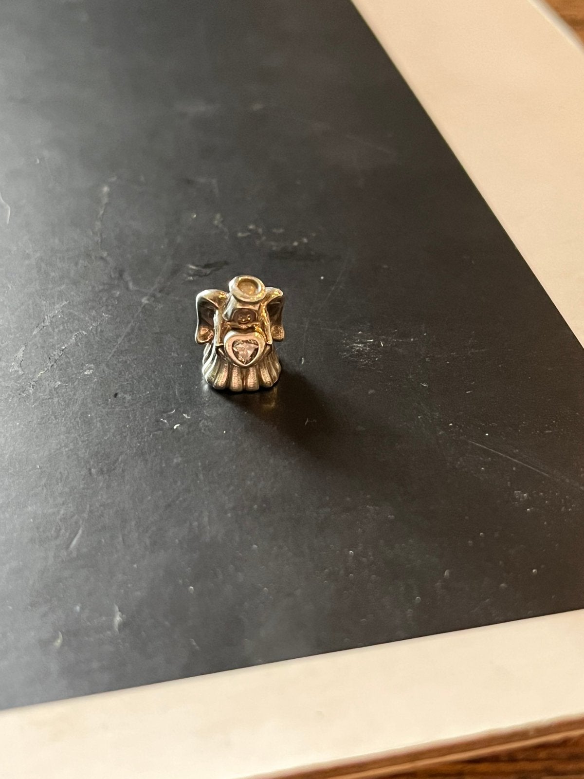 Pandora engel., Ophalen of Verzenden, Zo goed als nieuw, Zilver, Pandora