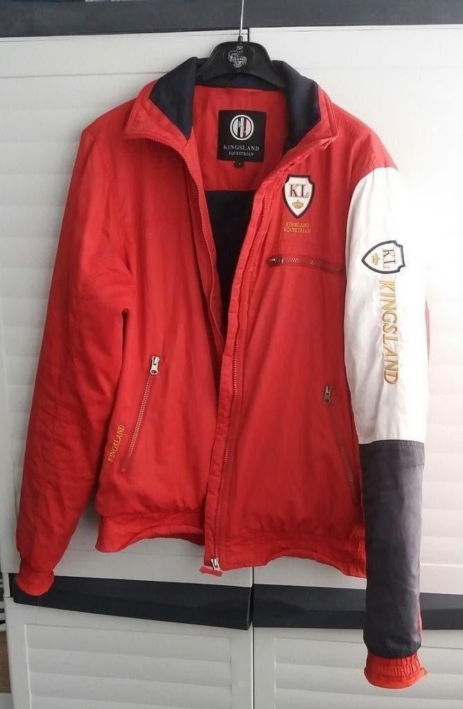 Kingsland jas jack rood, Dieren en Toebehoren, Paardrijkleding, Ophalen of Verzenden, Gebruikt, Dames, Bovenkleding