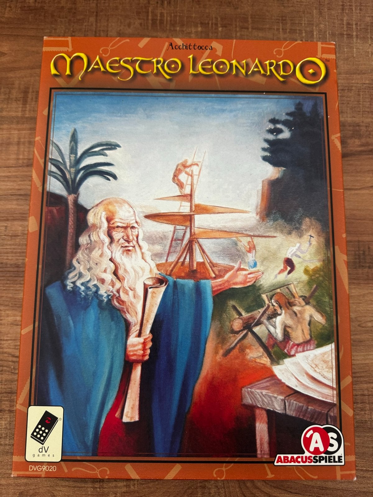 Maestro Leonardo Bordspel - Strategisch Spel, Hobby en Vrije tijd, Drie of vier spelers, Ophalen, Gebruikt