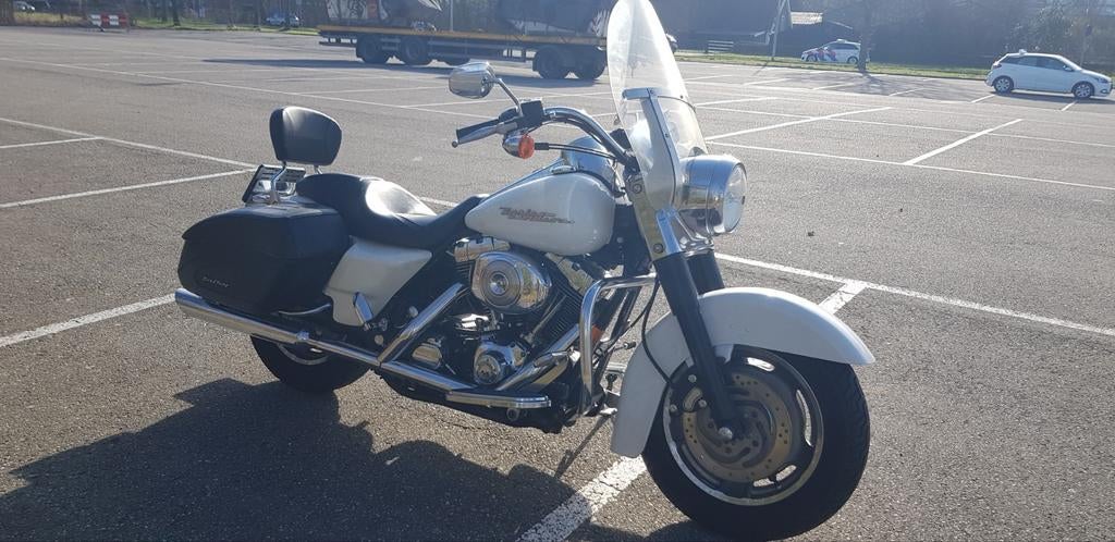 Harley Davidson FLHRCI Road King Custom 2005 - Wit, Motoren, Motoren | Harley-Davidson, Particulier, Toermotor, meer dan 35 kW
