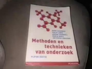 Methoden en technieken van onderzoek - Pearson, Boeken, Schoolboeken, Gelezen, Overige vakken, Diverse auteurs, Ophalen of Verzenden