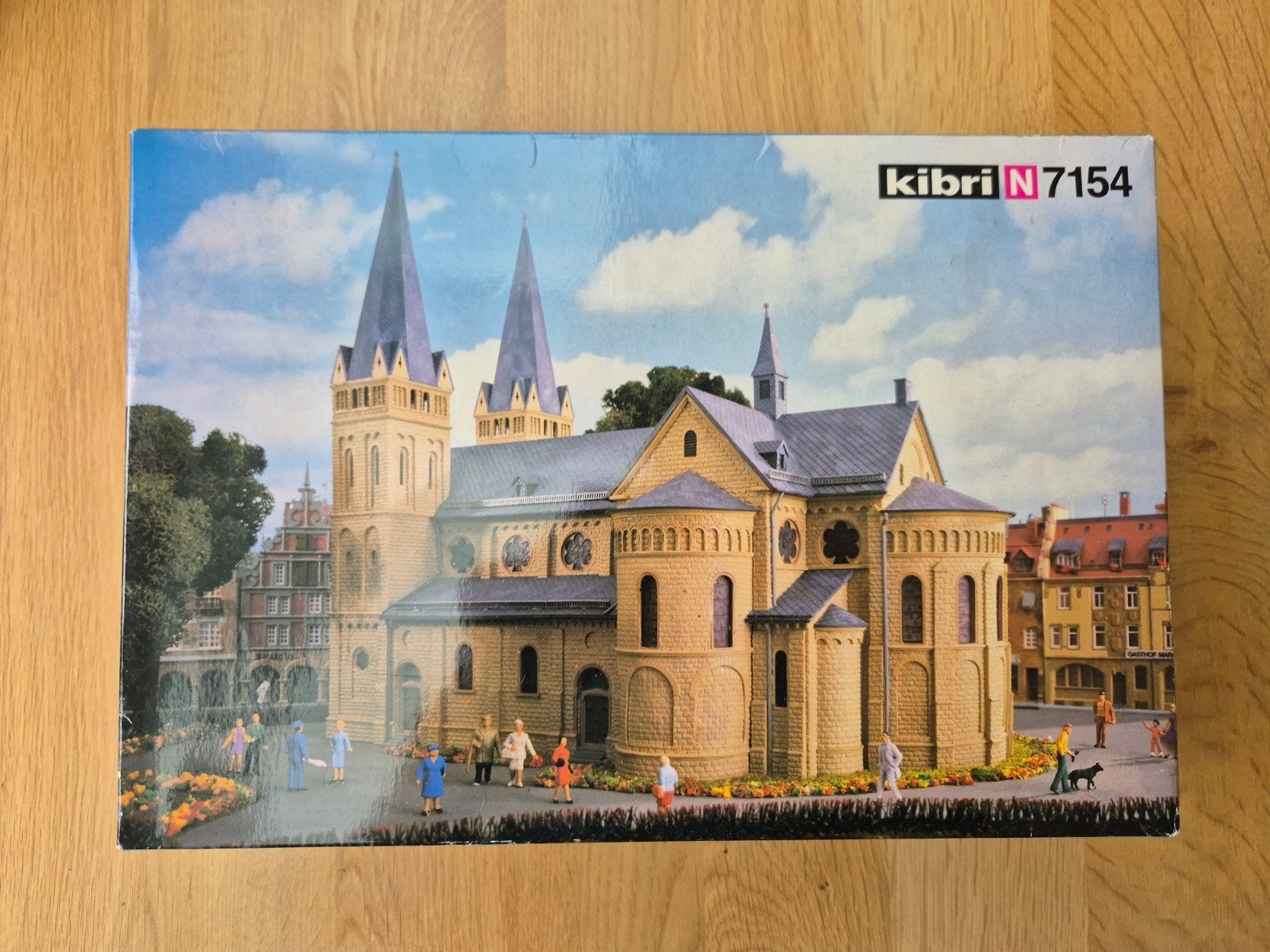 Kibri N 7154 Kerk Dattenfeld - Nieuwe Modelbouwset, Hobby en Vrije tijd, Ophalen of Verzenden, Nieuw, Brug, Tunnel of Gebouw, Overige merken