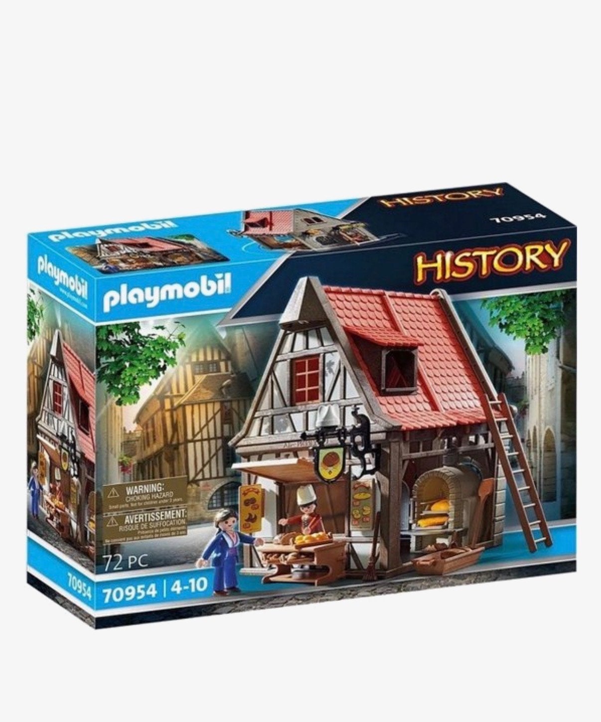 Playmobil 70954 Bakkerij z.g.a.n. compleet, Kinderen en Baby's, Speelgoed | Playmobil, Gebouw, Complete set, Zo goed als nieuw