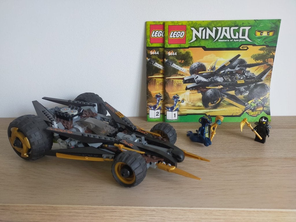 Lego Ninjago Cole's Tread Assault - Set 9444, Compleet, Lego, Ophalen of Verzenden, Zo goed als nieuw