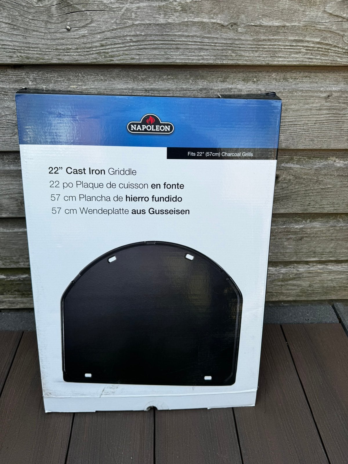Plancha 57 cm voor Kogelbarbecue - Nieuw, Ophalen, Nieuw