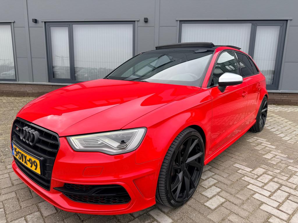 Audi S3 Sportback 2.0 TFSI quattro|300pk|Automaat|Pano|Led K, Auto's, Audi, Bedrijf, Te koop, S3, 4x4, ABS, Airbags, Airconditioning