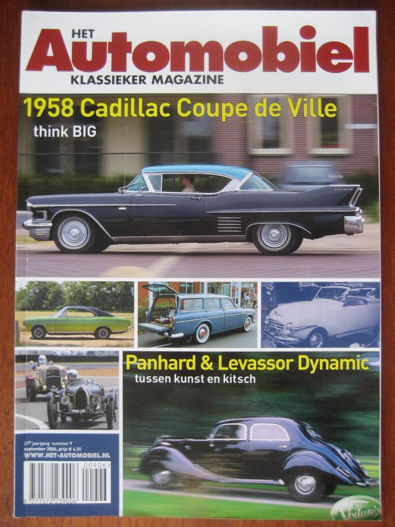 Het Automobiel 9 2006 Panhard & Levassor Dynamic, Commodore, Boeken, Ophalen of Verzenden, Nieuw, Opel