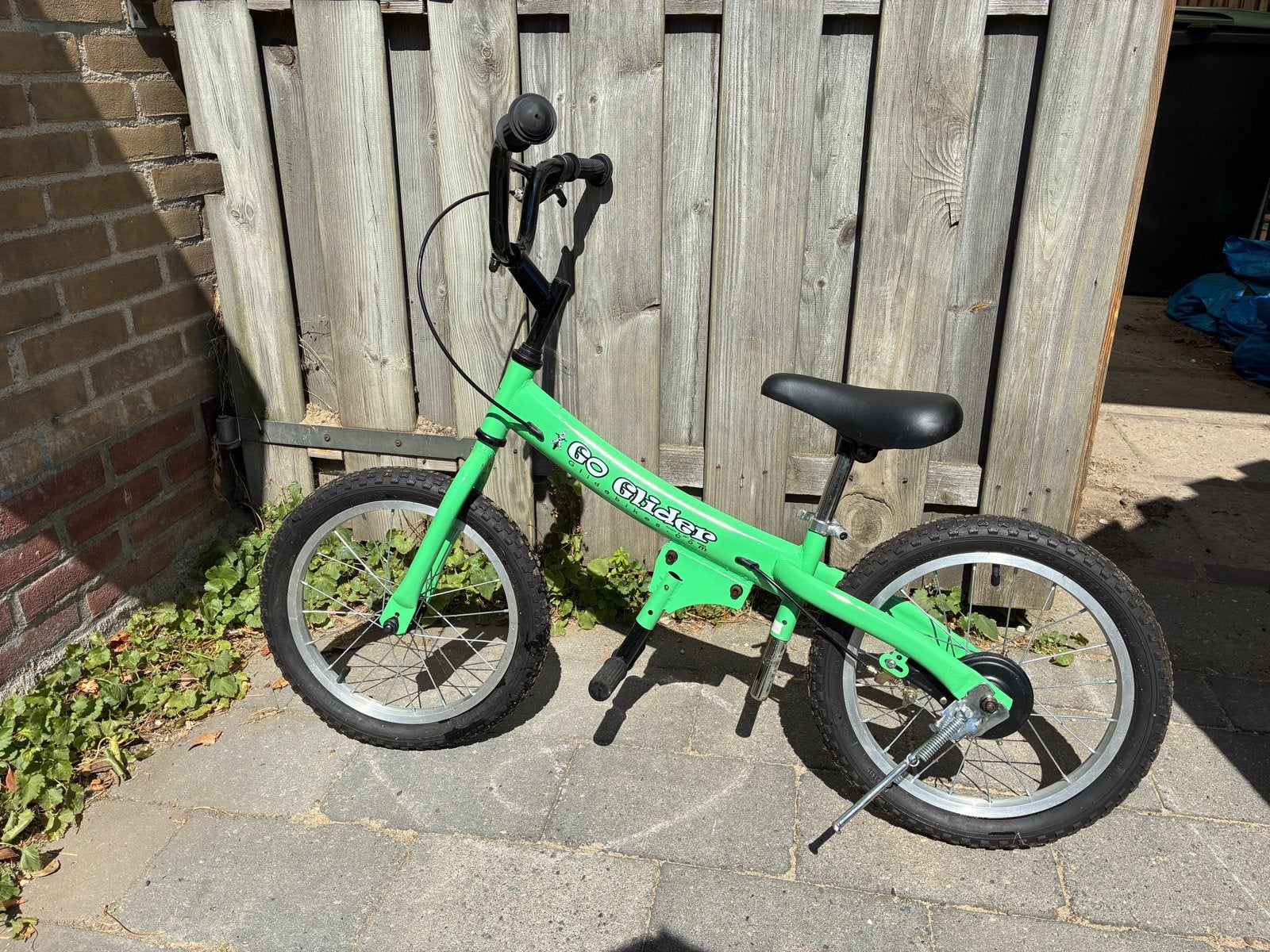 Glidebikes Go Glider loopfiets 16” - Groen, Ophalen, Gebruikt, Loopfiets