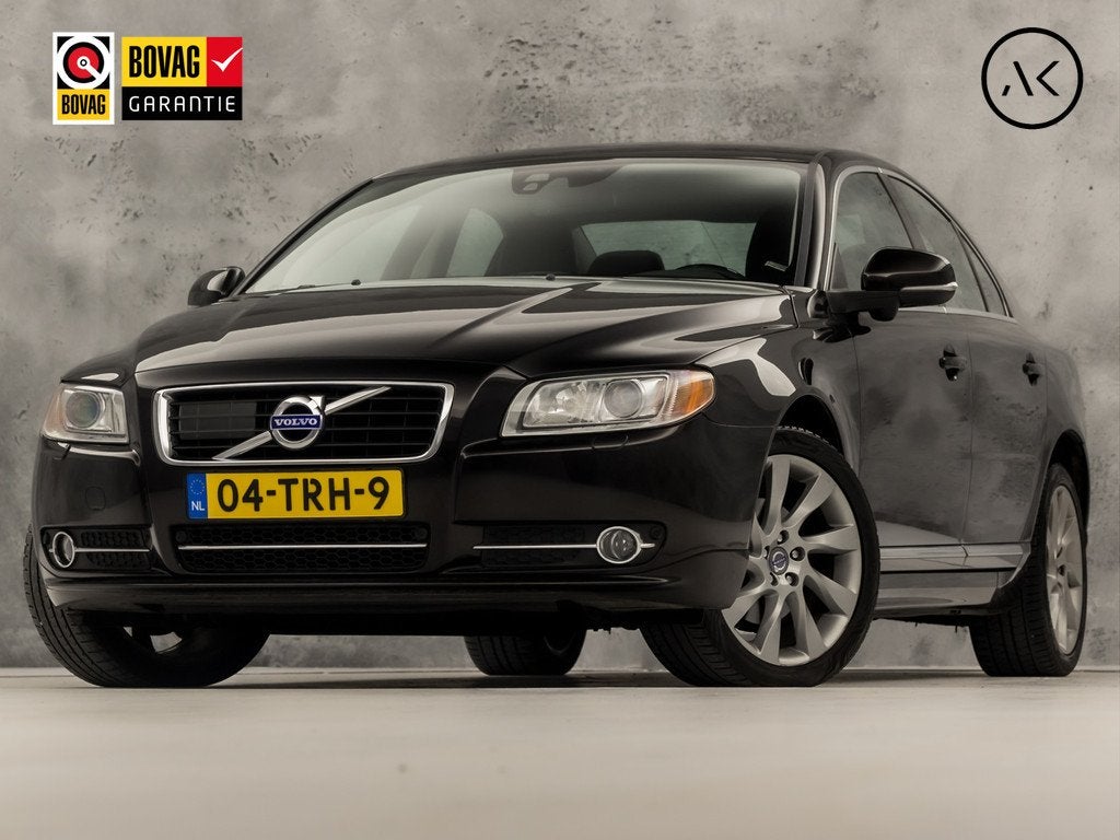 Volvo S80 1.6 T4 Deluxe 180Pk Automaat (NAVIGATIE, MEMORY SE, Auto's, Gebruikt, Zwart, 4 cilinders, 179 pk