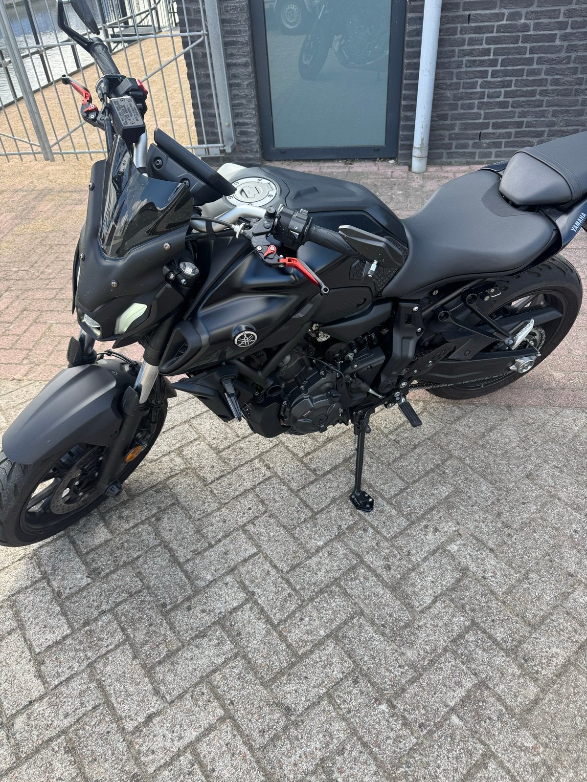 Yamaha MT-07 black, Motoren, Motoren | Yamaha, 700 cc, 2 cilinders, Meer dan 35 kW, Minimaal motorrijbewijs A2
