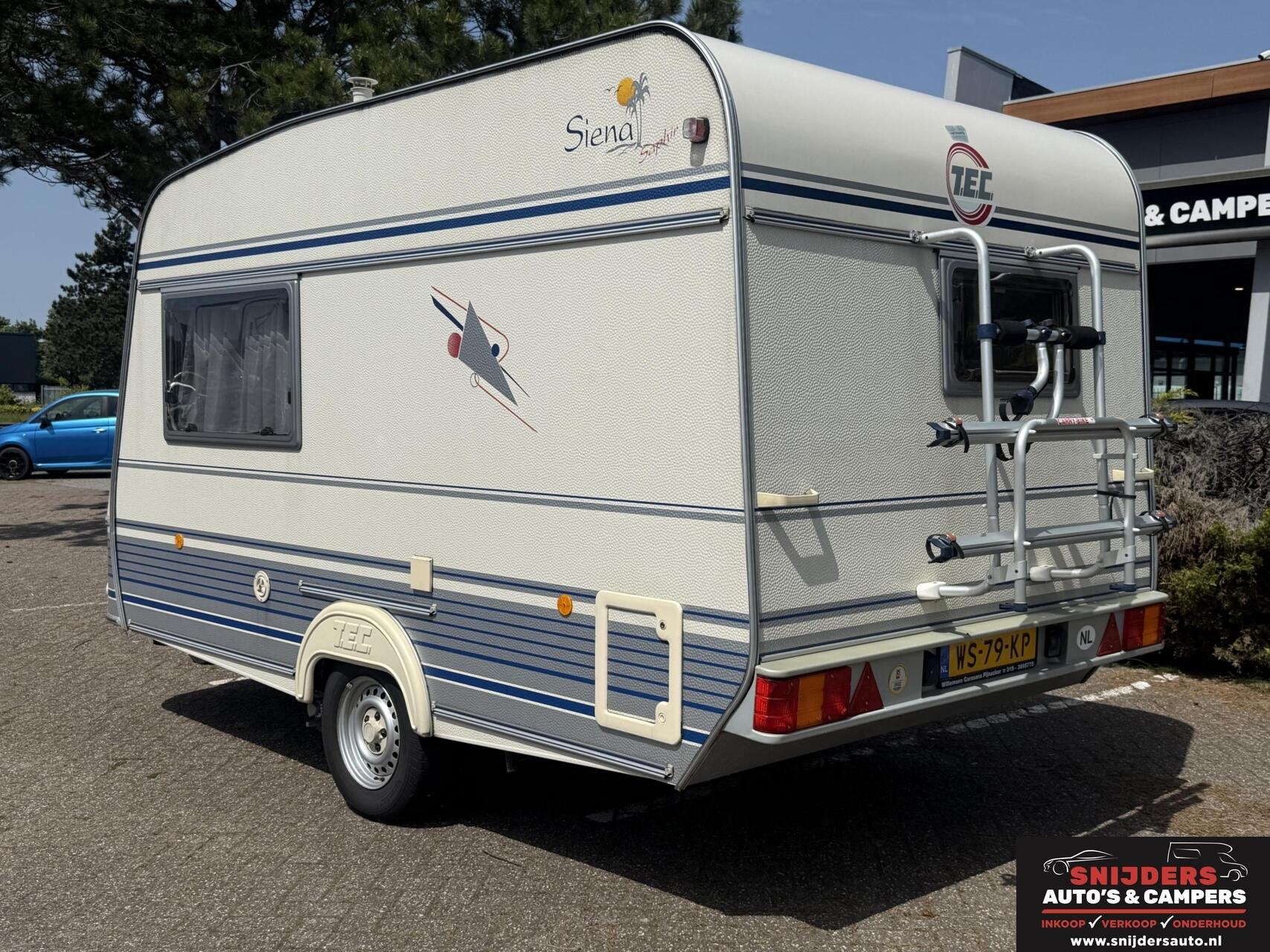 Tec TE 360 K Siena Saphir met mover en voortent, T.E.C., Koelkast, Bedrijf, 750 - 1000 kg