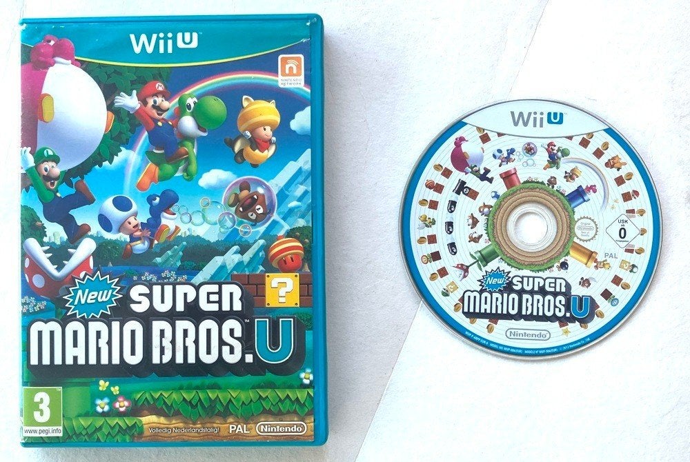 New Super Mario Bros. (Wii U)., 3 spelers of meer, Ophalen of Verzenden, Gebruikt, Vanaf 3 jaar