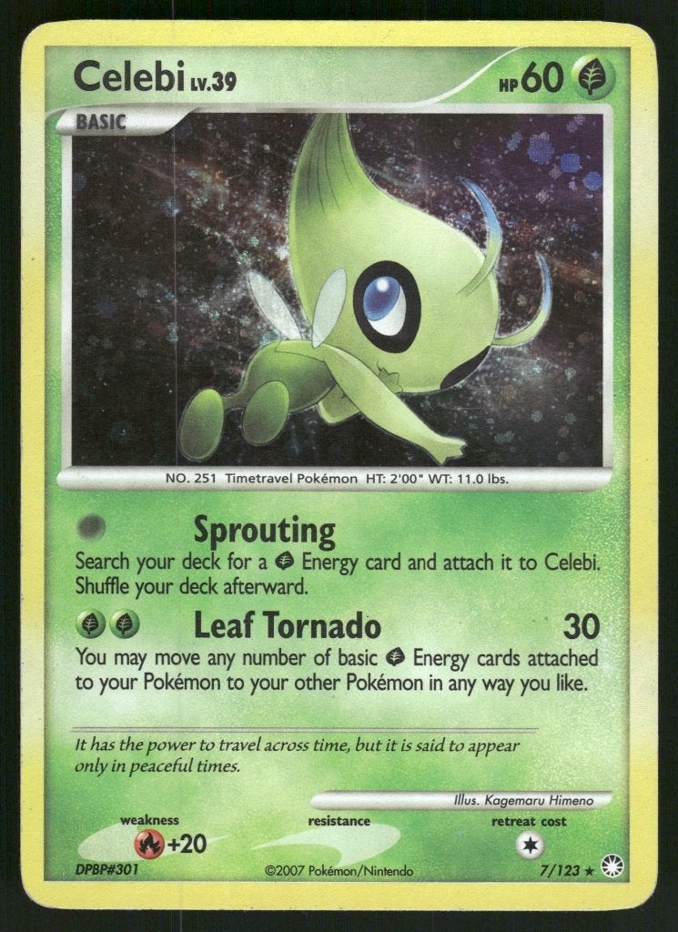 Celebi 7/123 - Mysterious Treasures (Good), Verzenden, Gebruikt