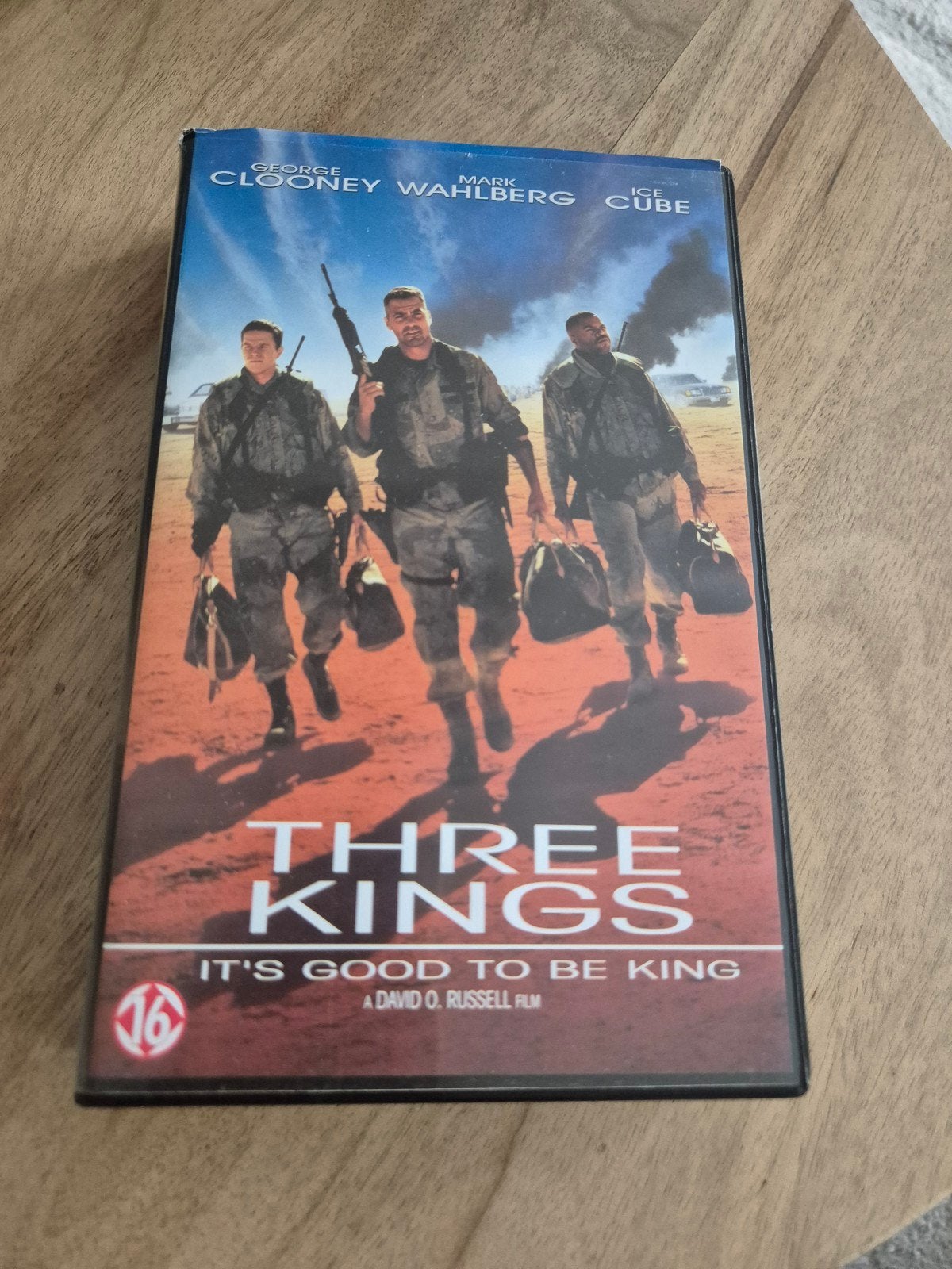 Three Kings VHS, Nederlands ondertiteld, Vanaf 16 jaar, Ophalen of Verzenden, Actie en Avontuur