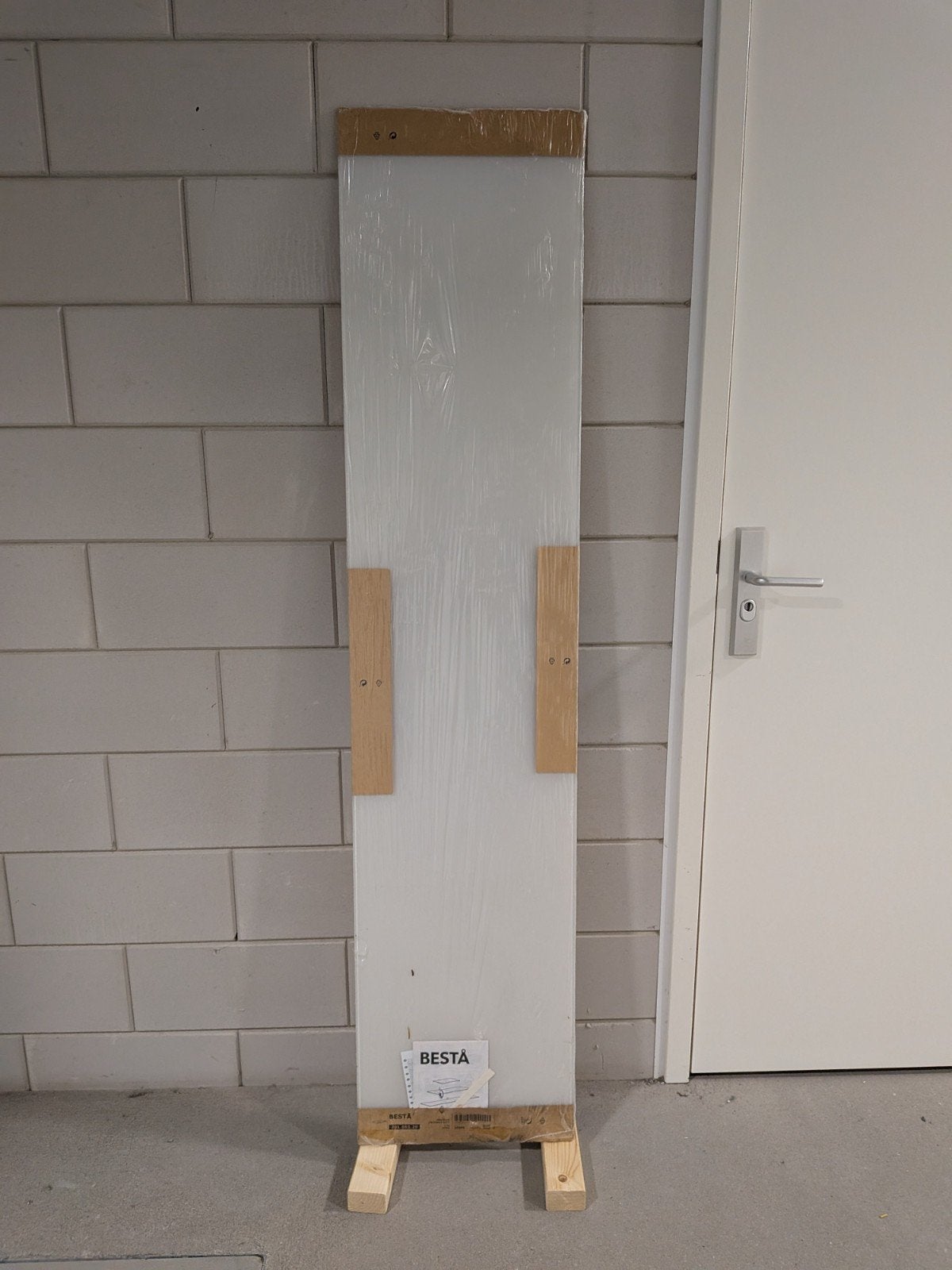 IKEA BESTÅ glazen bovenblad 180 x 40 cm, Ophalen, Nieuw