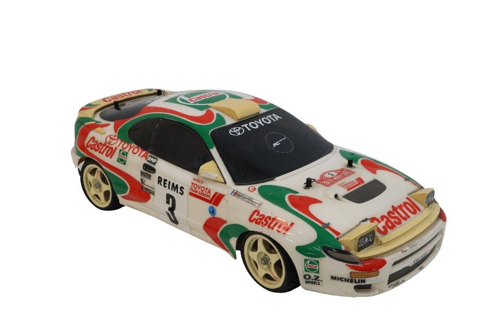 Tamiya Toyota Celicia TA-02 Castrol 1/10 rc auto, Elektro, Gebruikt, Ophalen of Verzenden, Schaal 1:10