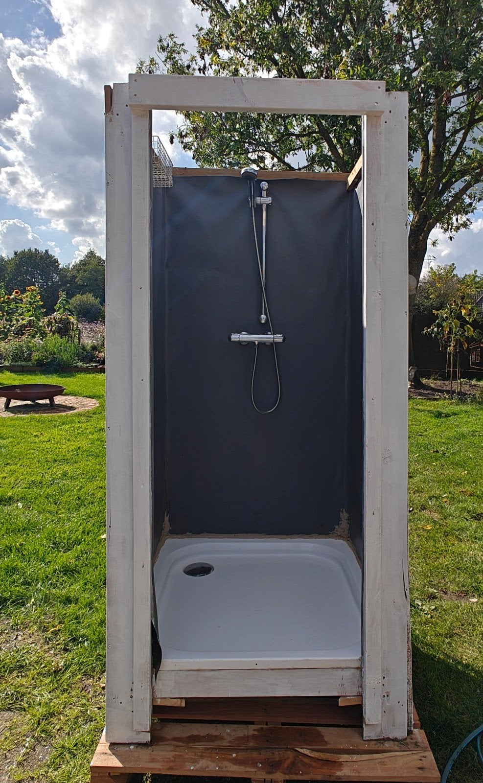 Mobiele douchecabine  ,nood douche. tijdelijke douche, Ophalen, Douche