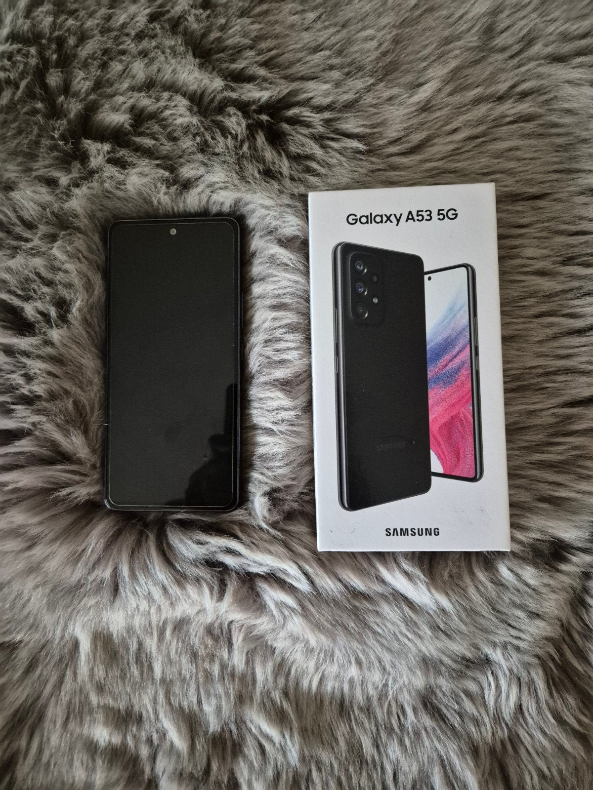 Galaxy A53 5G Samsung zwart, Telecommunicatie, Mobiele telefoons | Samsung, Ophalen, Zwart, Zo goed als nieuw, 128 GB