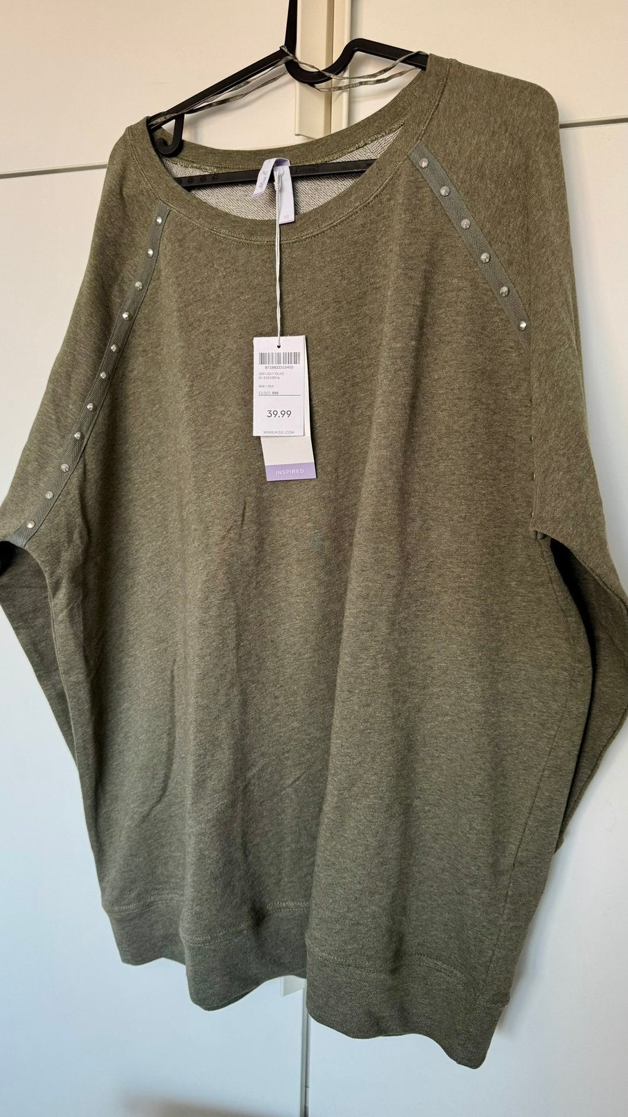 Miss Etam sweater/ trui groen, kaki kleur nieuw maat 50, Kleding | Dames, Ophalen of Verzenden, Nieuw, Groen, Trui of Vest
