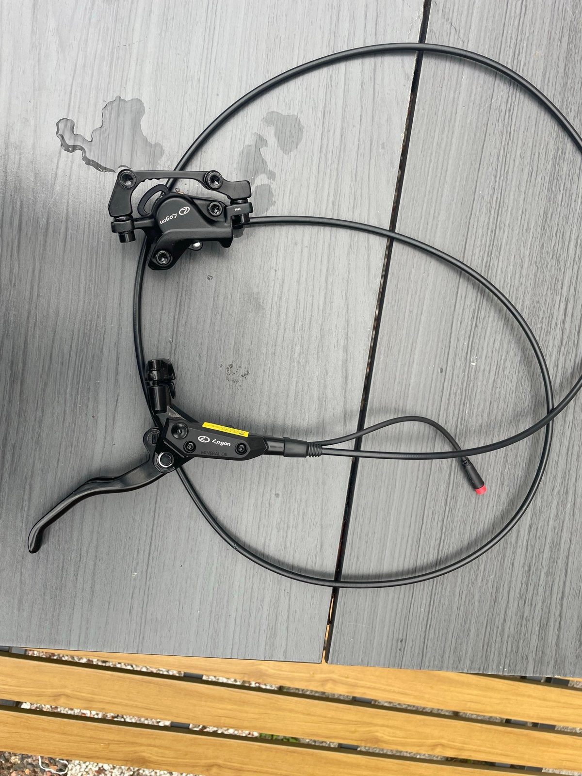 Hydraulische rem (Logan) voor fatbike (v20) achterrem, Ophalen, Zo goed als nieuw, Fatbike, Remmen