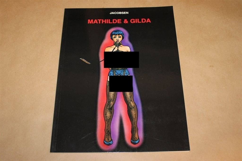 Mathilde en Gilda — Erotisch Stripalbum Follies Jacobsen, Eén stripboek, Ophalen of Verzenden, Gelezen