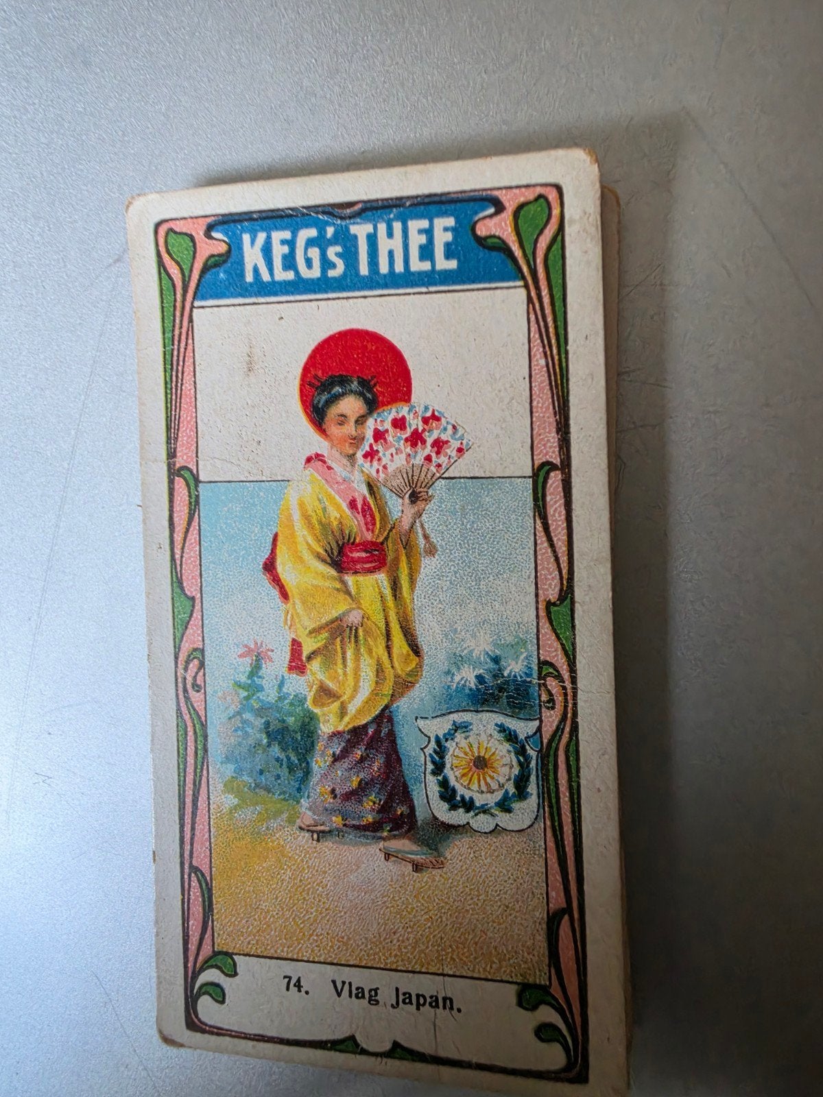 Vintage Keg's Thee Plaatjes - Internationale Verzameling, Ophalen of Verzenden, Gebruikt, Meerdere plaatjes
