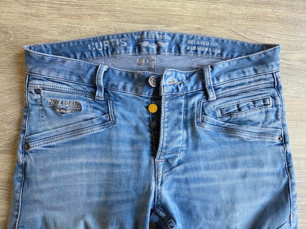 2 x PME Legend Curtis Jeans - Comfortabele Heren Denim, Blauw, Overige jeansmaten, Ophalen of Verzenden, Zo goed als nieuw