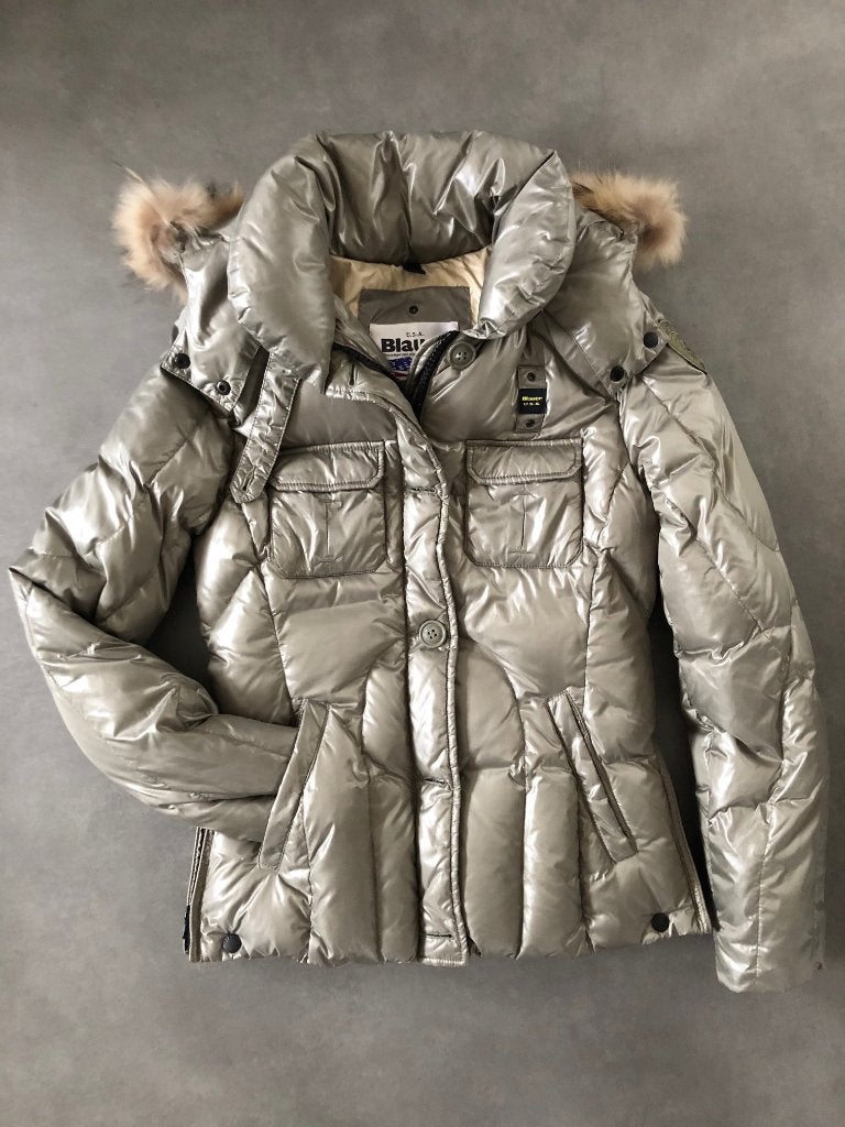 blauer ski jack ski jas | s-m, Ophalen of Verzenden, Nieuw, Maat 36 (S), Groen