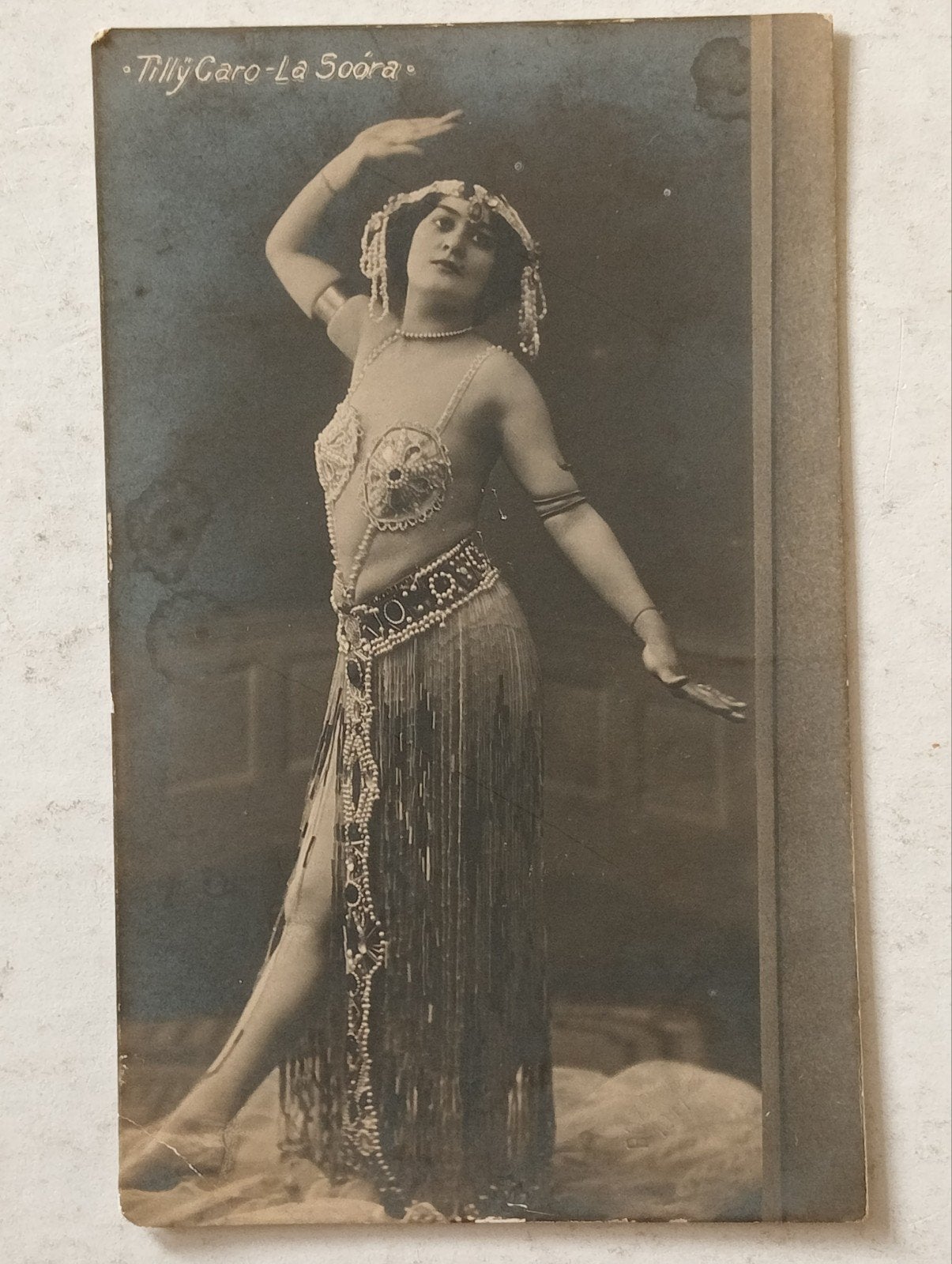 Antieke Ansichtkaart Tilly Caro-La Soora, Oostenrijk, Ophalen of Verzenden, Voor 1920, Gelopen, Cultuur en Media