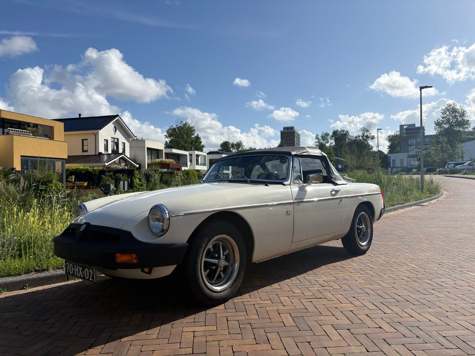 MG B 1.8 Tourner 1976 Geel, foto 7