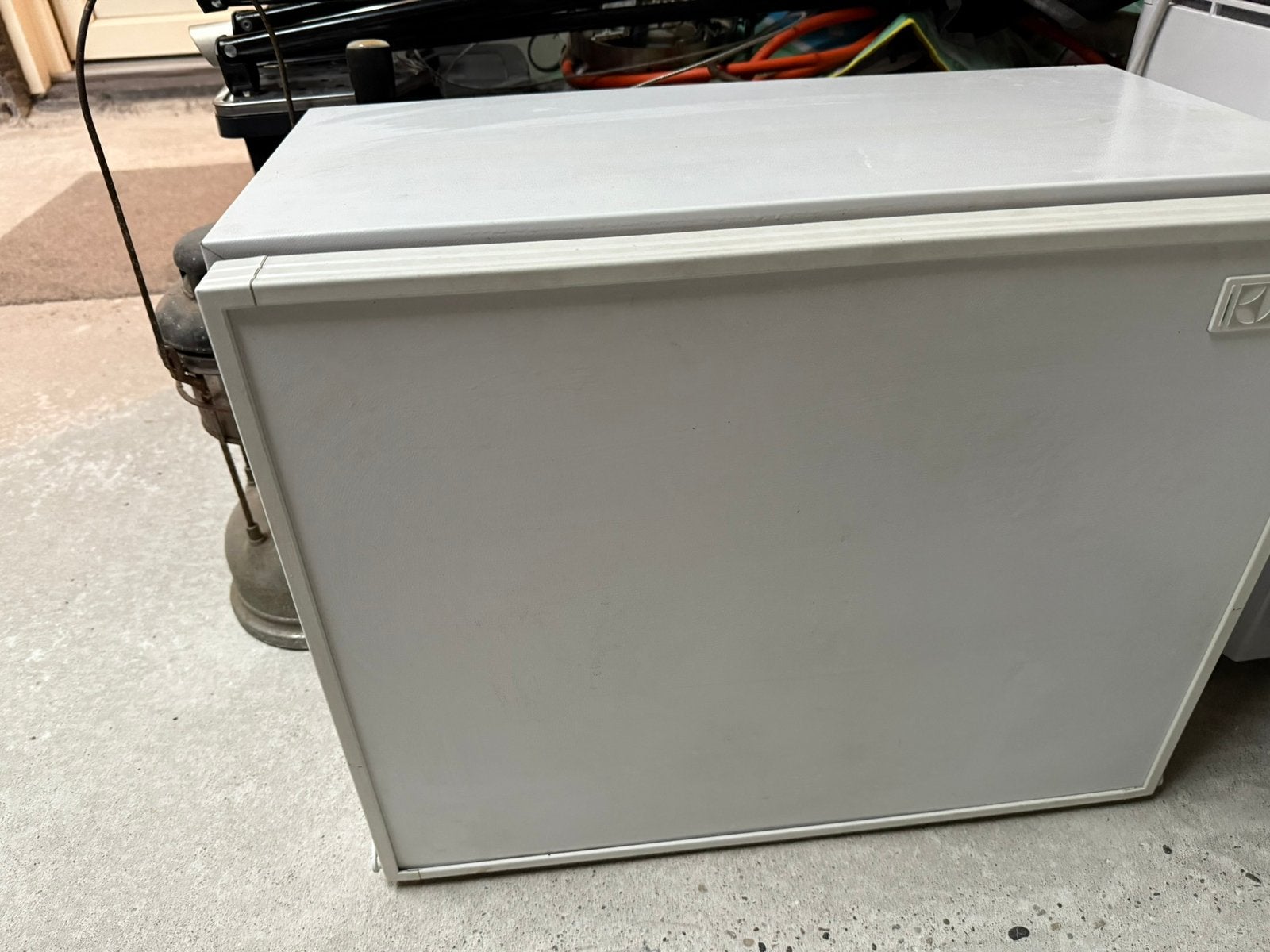 Electrolux absorptie koelkast 65w 31l stille koelkast, Ophalen, Minder dan 75 liter, Zonder vriesvak, Gebruikt