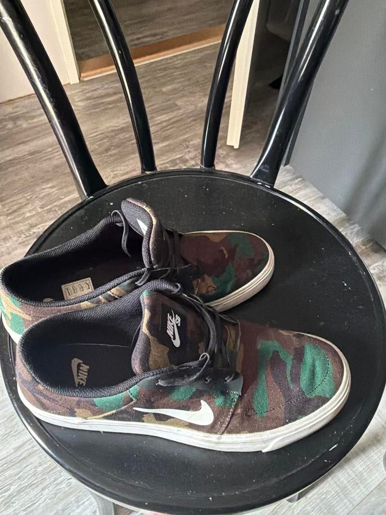 Nike SB Zoom Stefan Janoski Camo Sneakers Maat 42.5, Ophalen of Verzenden, Gebruikt