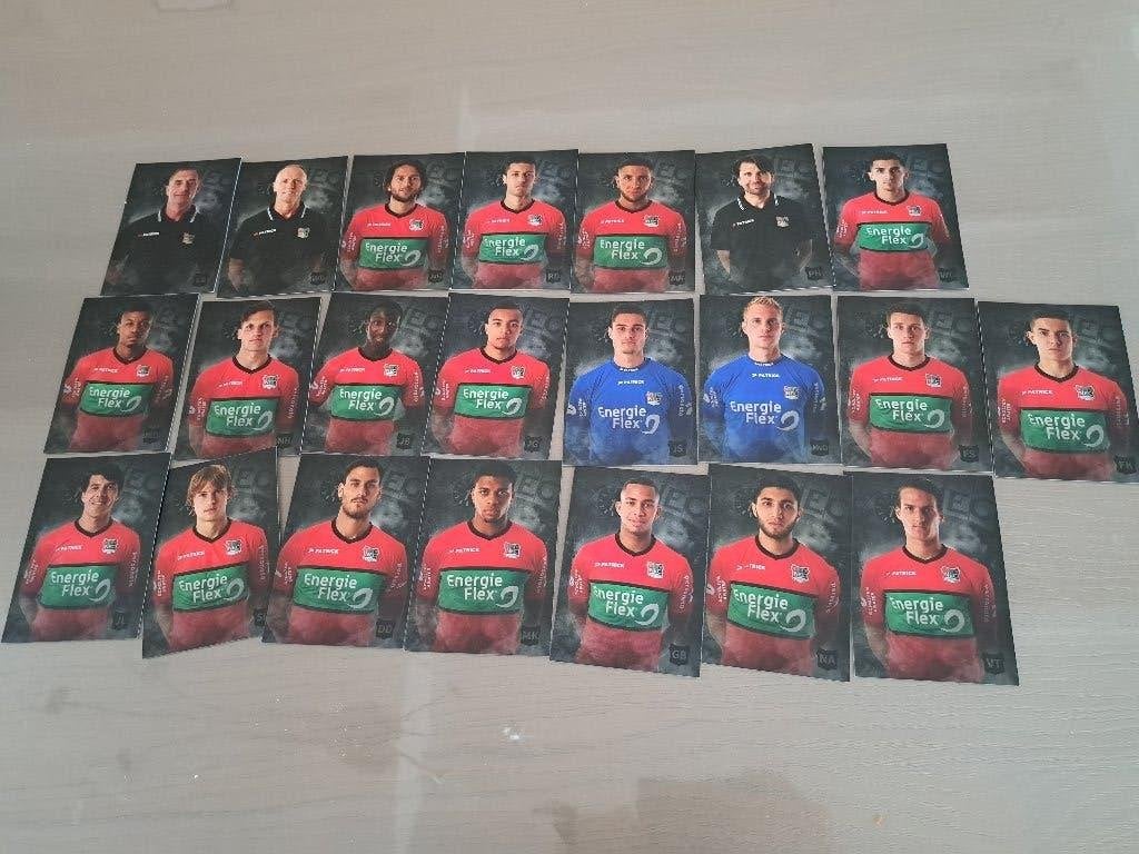 22 spelerskaarten NEC  16-17, Ophalen of Verzenden, Zo goed als nieuw, Overige binnenlandse clubs, Spelerskaart