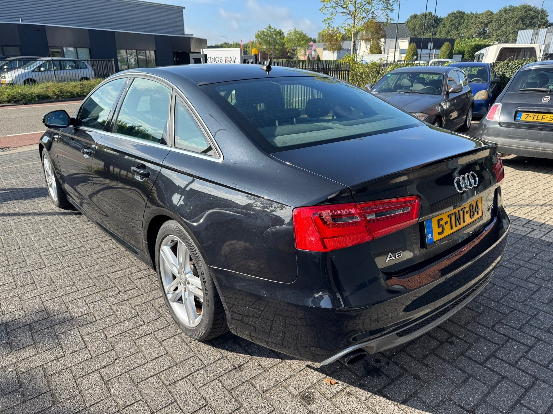 Audi A6 Limousine 2.0 TFSI S LINE BOSE NAVI CLIMA DEALER OND, Auto's, Euro 5, Gebruikt, 4 cilinders, 1984 cc