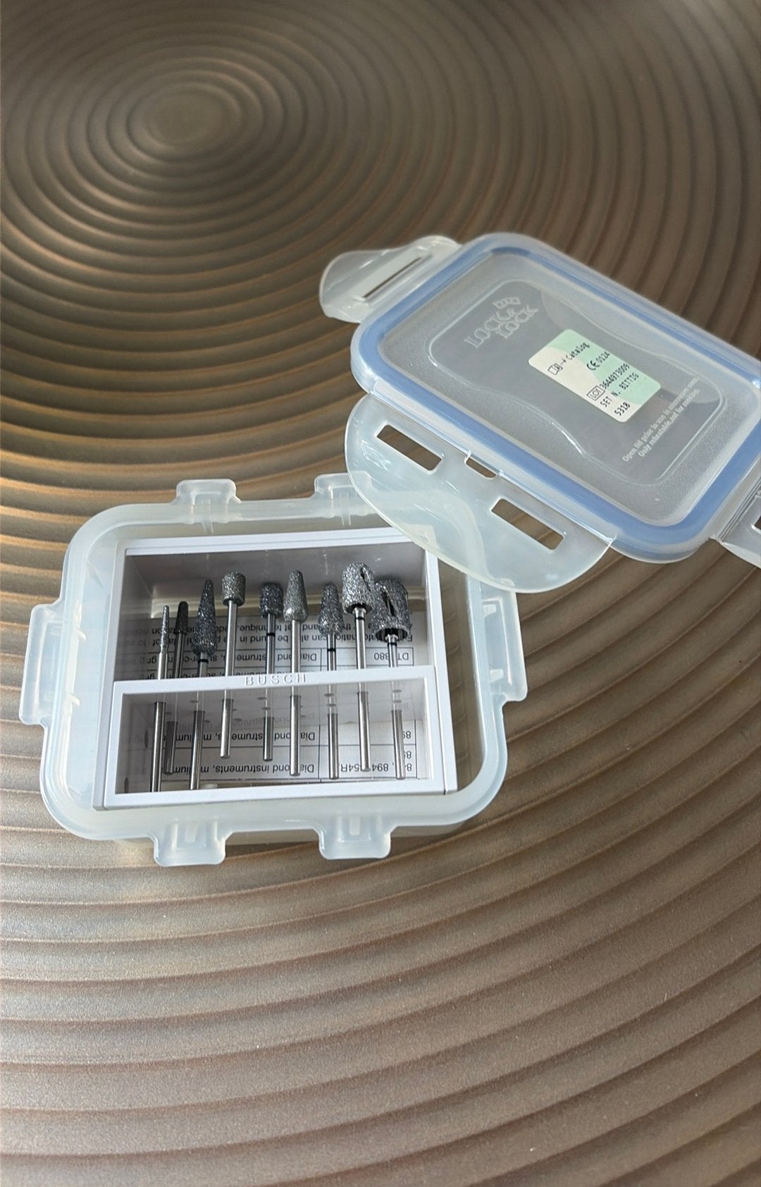 Te koop, 9 delige N.Bittig frees set pedicure, Ophalen of Verzenden, Nieuw