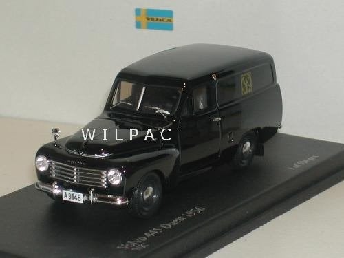 Volvo. Duett. PV445 zwart. Nordiska Kompaniet. Nordic coll., Hobby en Vrije tijd, Modelauto's | 1:43, Ophalen of Verzenden, Nieuw
