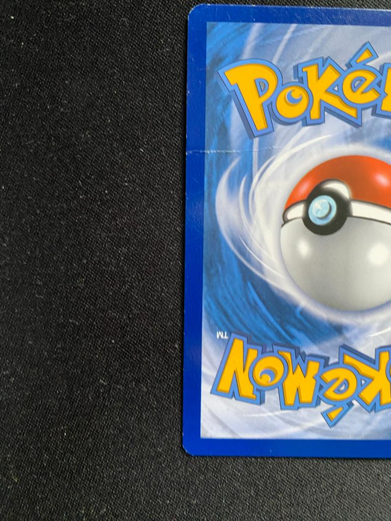 Mewtwo cosmos holo promo Pokémon kaart (met lichte kreukel), Ophalen of Verzenden, Gebruikt, Losse kaart