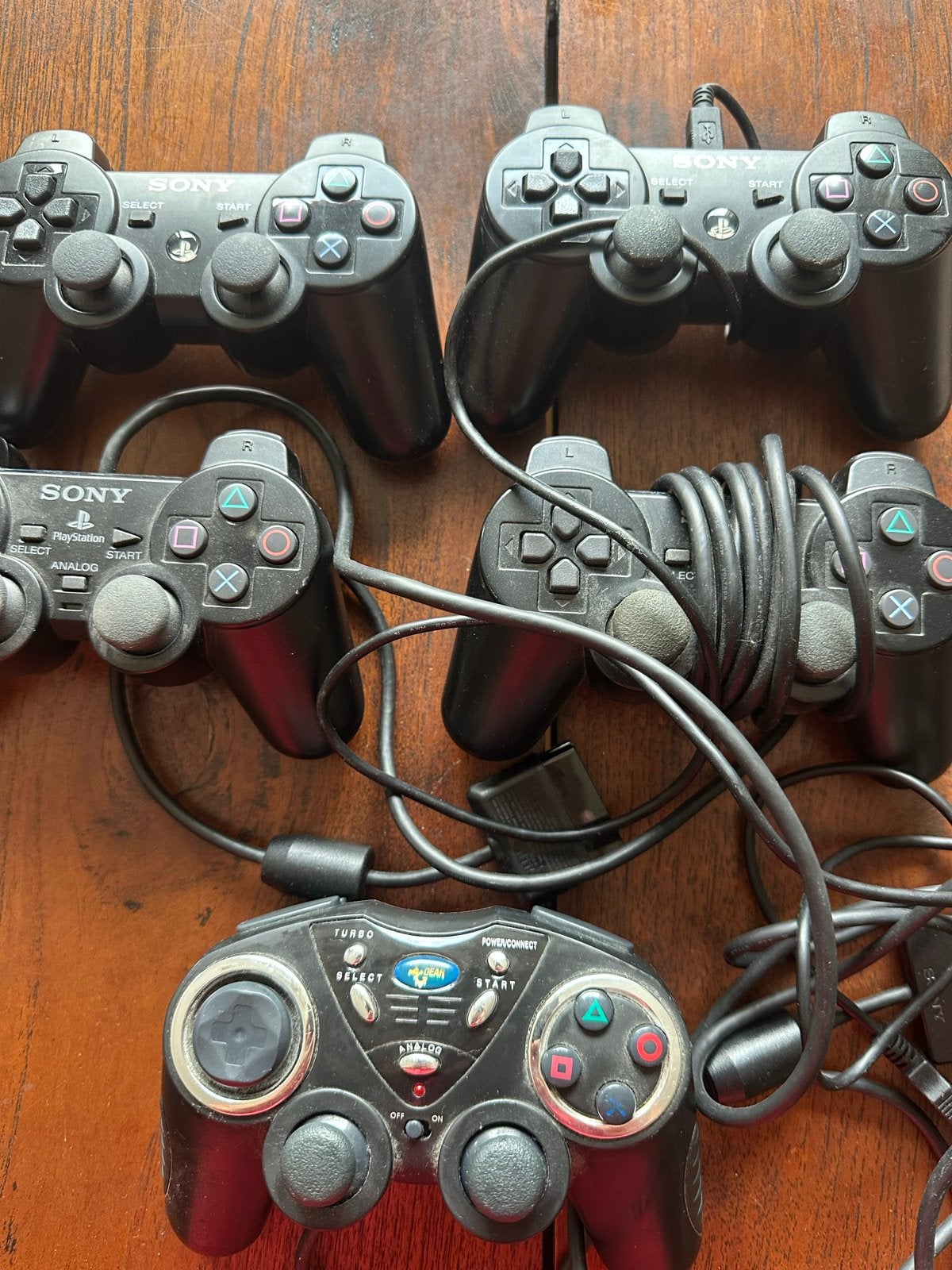 5x PlayStation 2/3 Controllers - Ophalen Rotterdam, Ophalen, Gebruikt, Controller, PlayStation 2