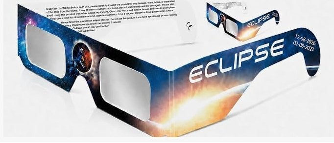 Solar eclipse glasses, Ophalen, Nieuw