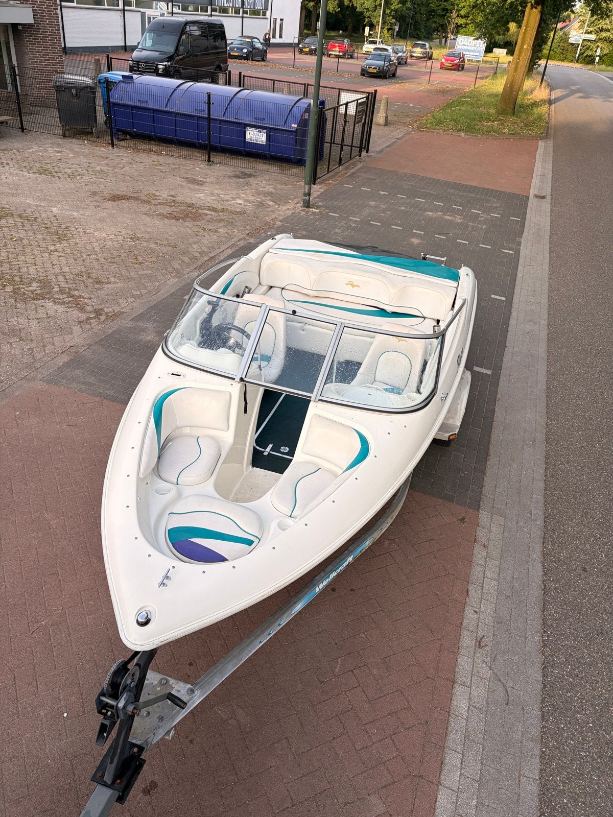 Larsson Flyer 3.0L Mercruiser Speedboot open punt, Watersport en Boten, Speedboten, Ophalen, Overige merken, Gebruikt, Binnenboordmotor