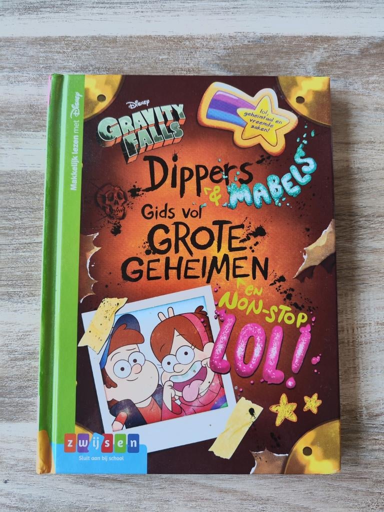 Gravity Falls: Dippers & Mabels gids vol grote geheimen en.., Ophalen of Verzenden, Gelezen, Fictie algemeen